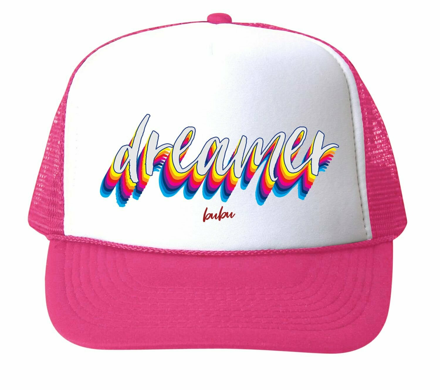 Bubu &quot;Dreamer&quot; Trucker Hat - Pink