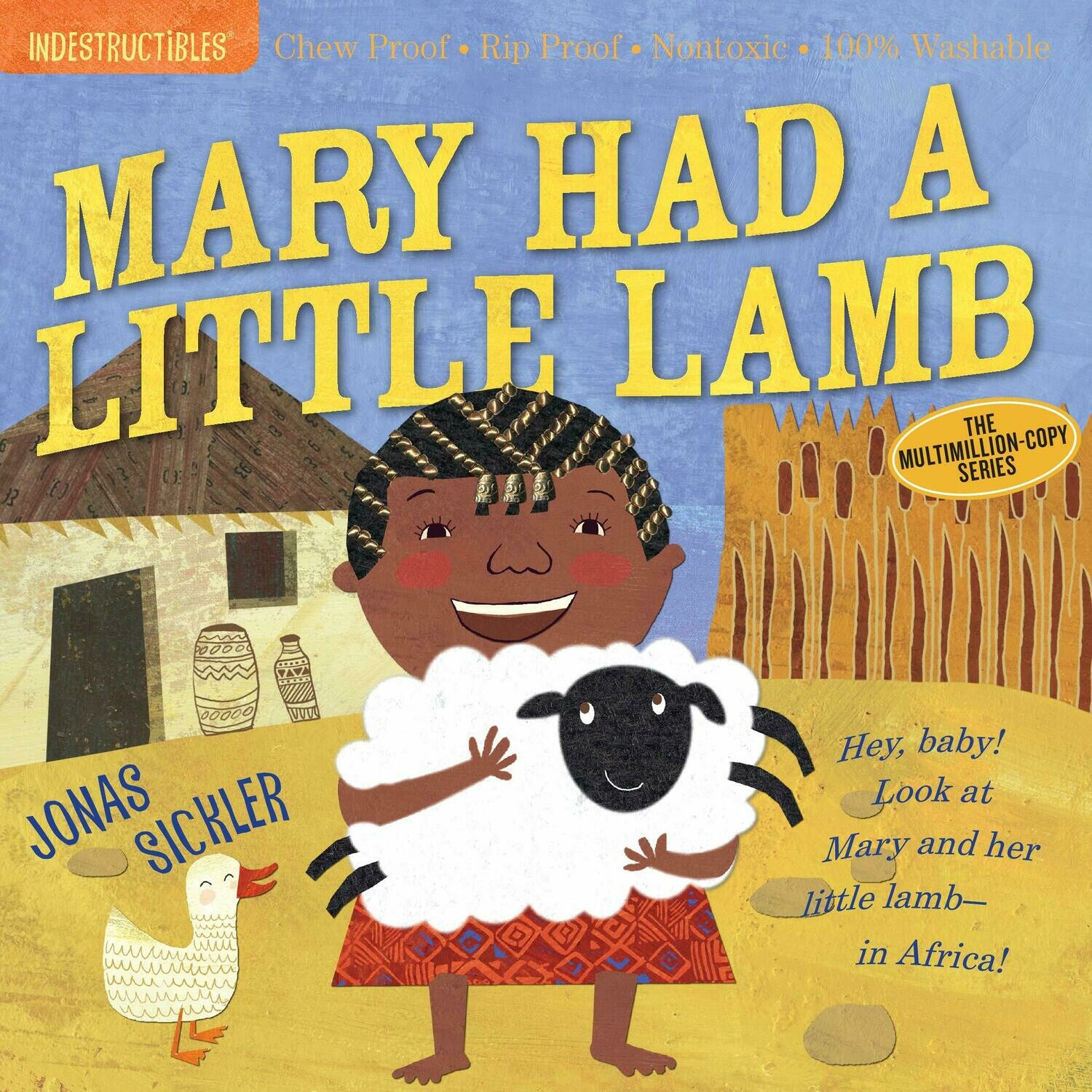 Indestructibles Book "Mary Had a Little Lamb"
