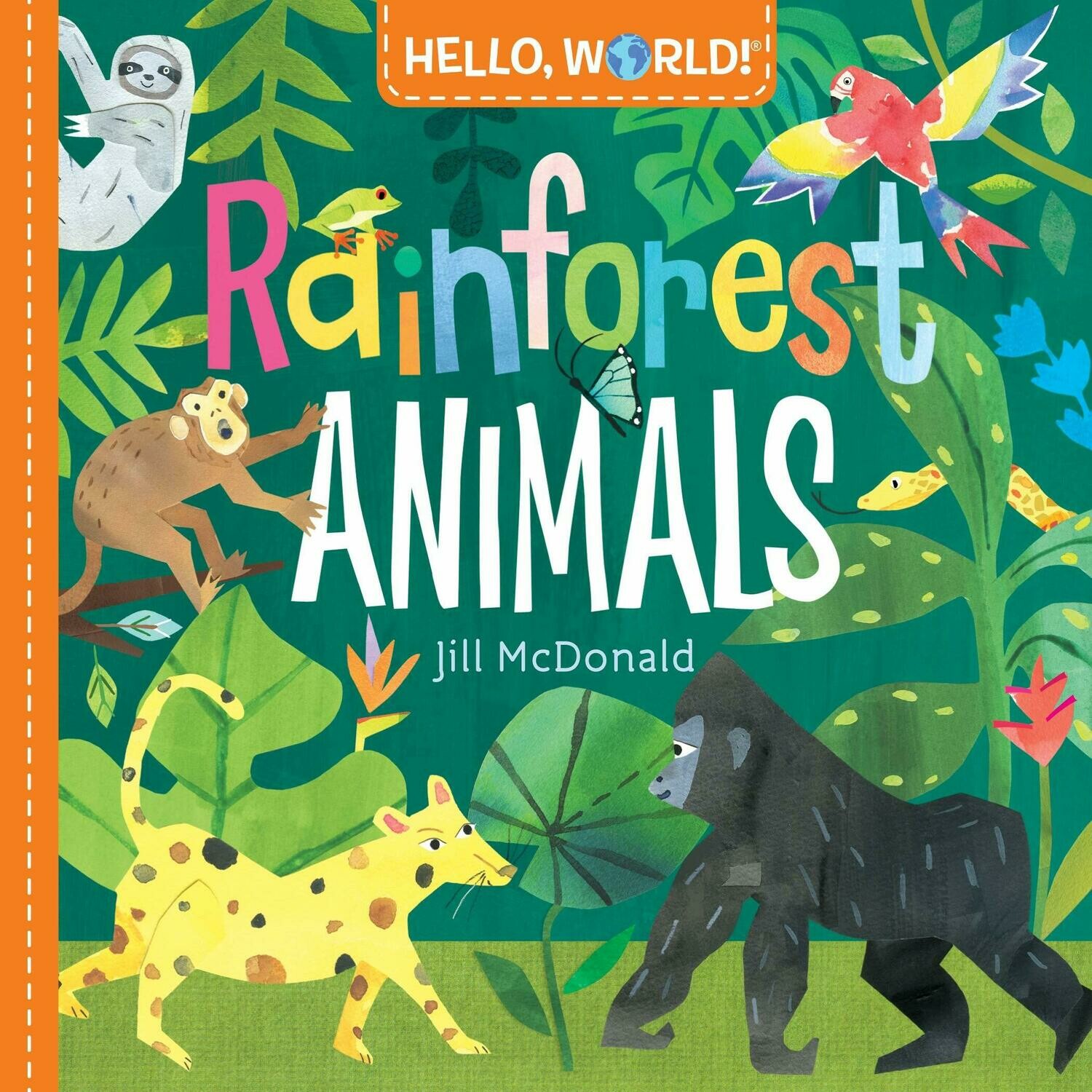 "Rainforest Animals" Book