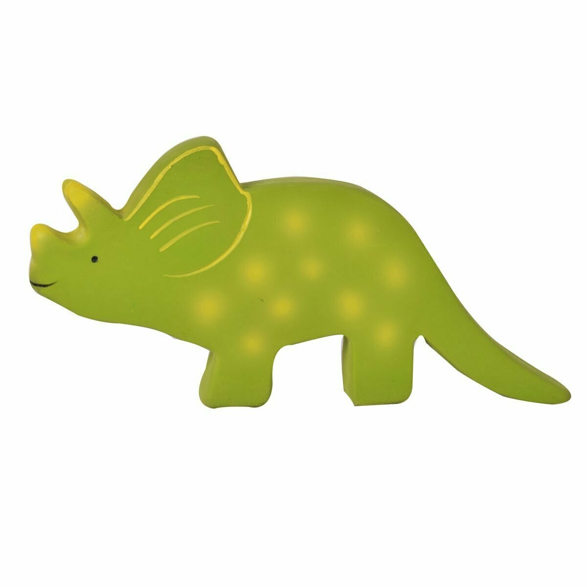 Tikiri Baby Triceratops (Trice) Rubber Toy