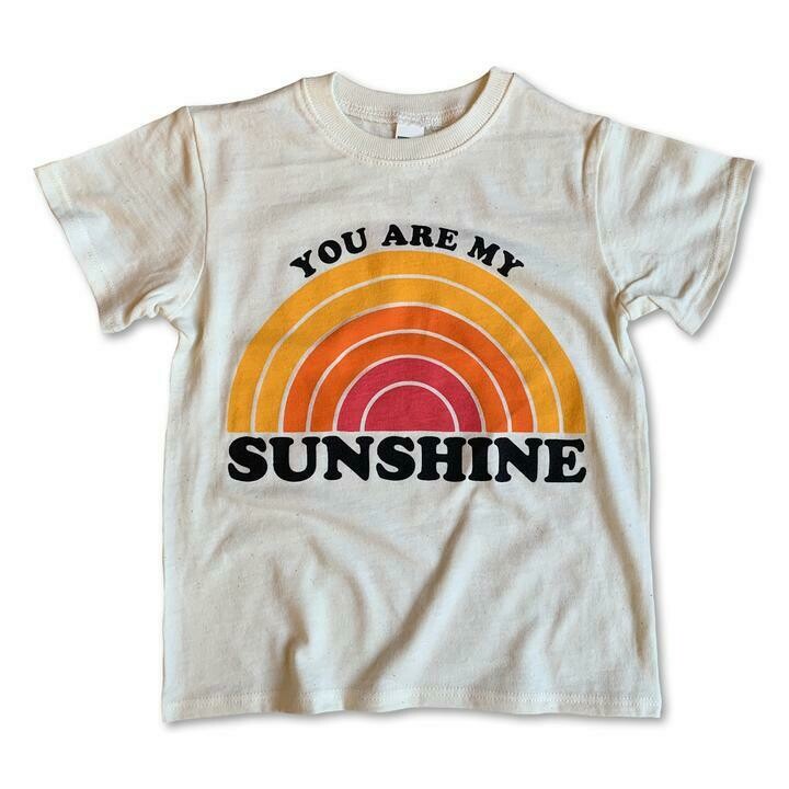 Rivet Apparel Co. "You Are My Sunshine" Tee - Natural