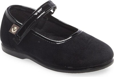 Victoria black velvet mary jane shoes-imported from
Spain