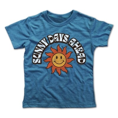 Rivet Apparel Co. &quot;Sunny Days Ahead&quot; Tee - Heather Deep Teal
