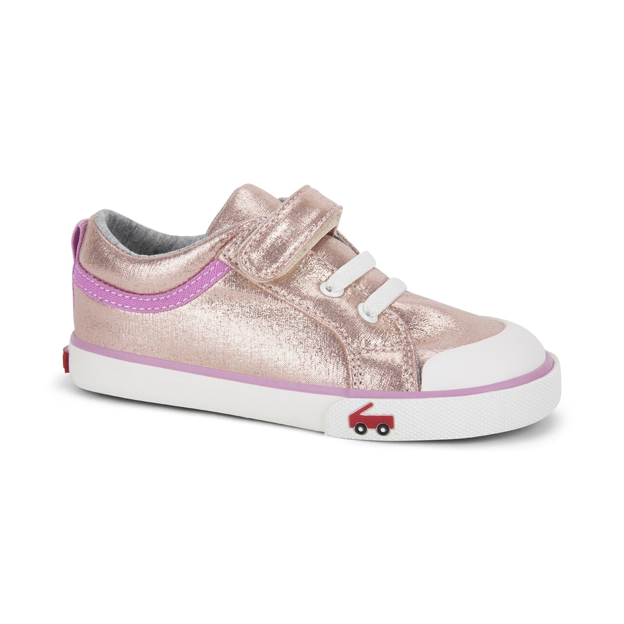 See Kai Run Kristin rose shimmer sneakers