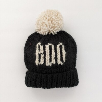 Huggalugs  BOO Beanie-Black