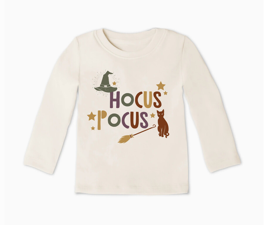 Emerson  &quot;Hocus Pocus Halloween&quot; L/S natural 100% cotton Shirt