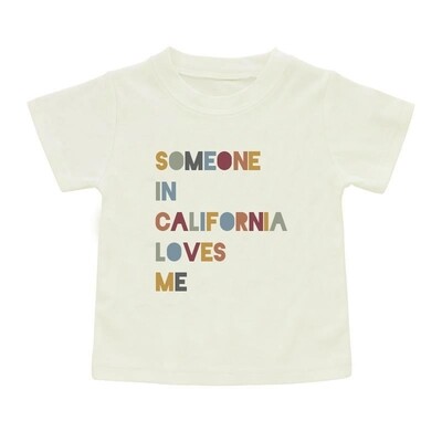 Emerson and Friends&quot;Someone loves me in California&quot; cotton T Shirt