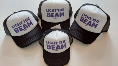 Bubu "LIGHT THE BEAM" Trucker Hat - BLACK