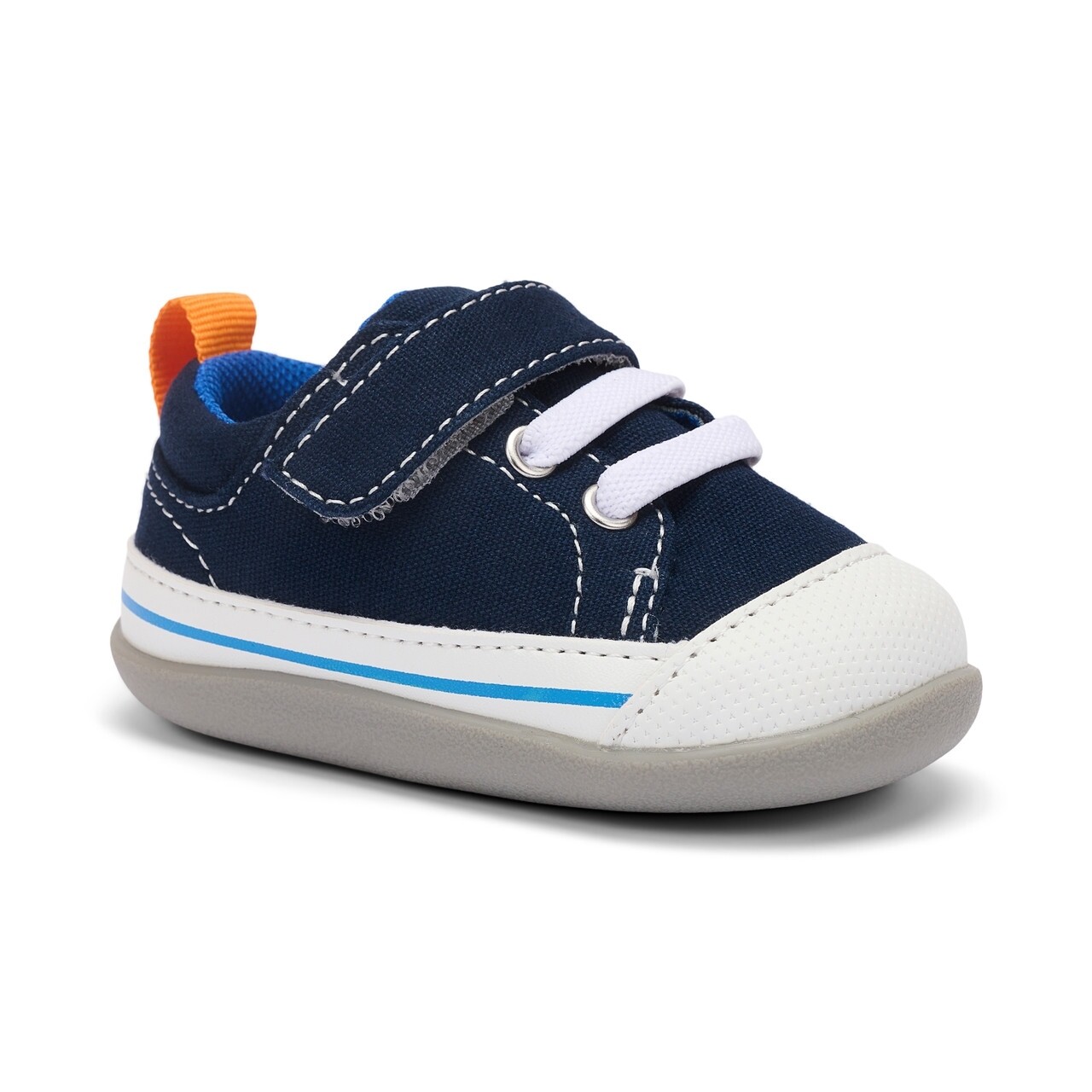 See Kai Run (First Walker) - Stevie II navy canvas