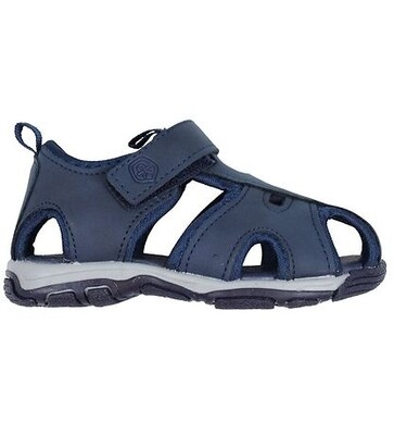 Danish Color Kids closed toe sandals- Ensign Blue