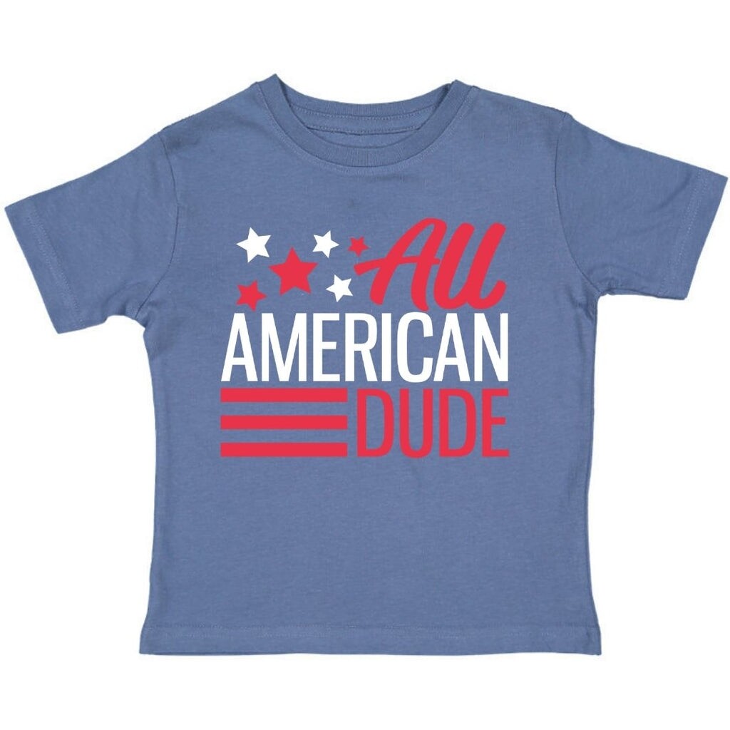 Sweet Wink Patriotic All American Dude S/S shirt-
Indigo