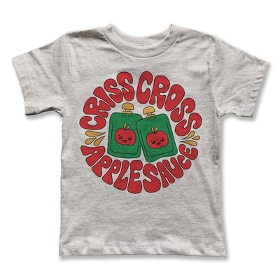 Rivet Apparel Co. &quot;Criss cross Applesauce&quot; tee