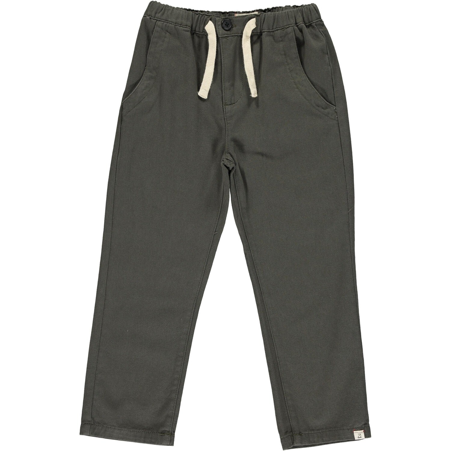 Me &amp; Henry Jay twill pants-charcoal
