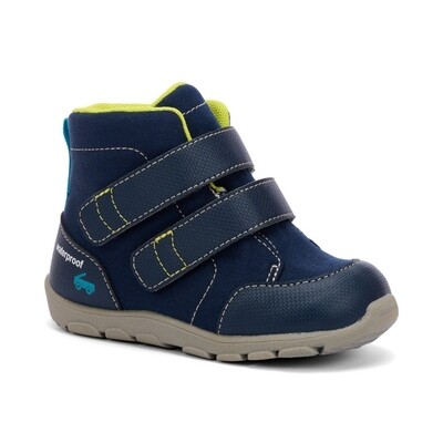 See Kai Run Skye Adapt WP Navy boots-water proof