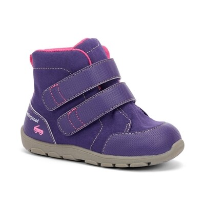 See Kai Run Skye Adapt WP Purple boots-water proof