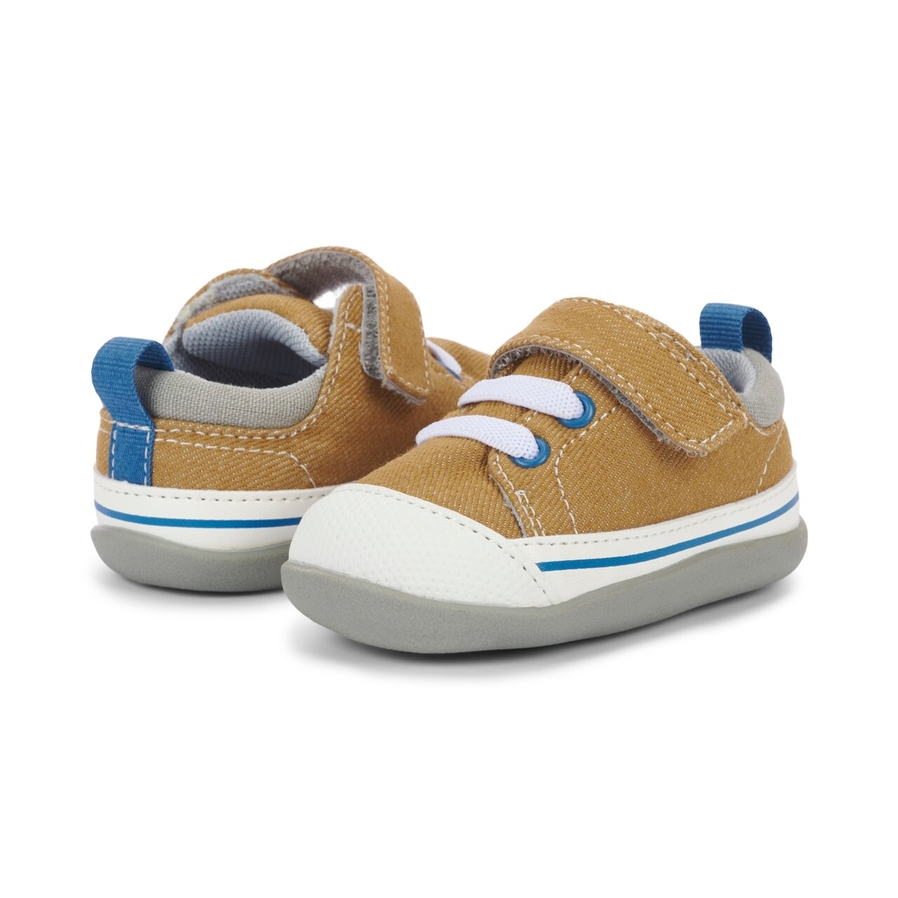 See Kai Run (First Walker) - Stevie II camel canvas