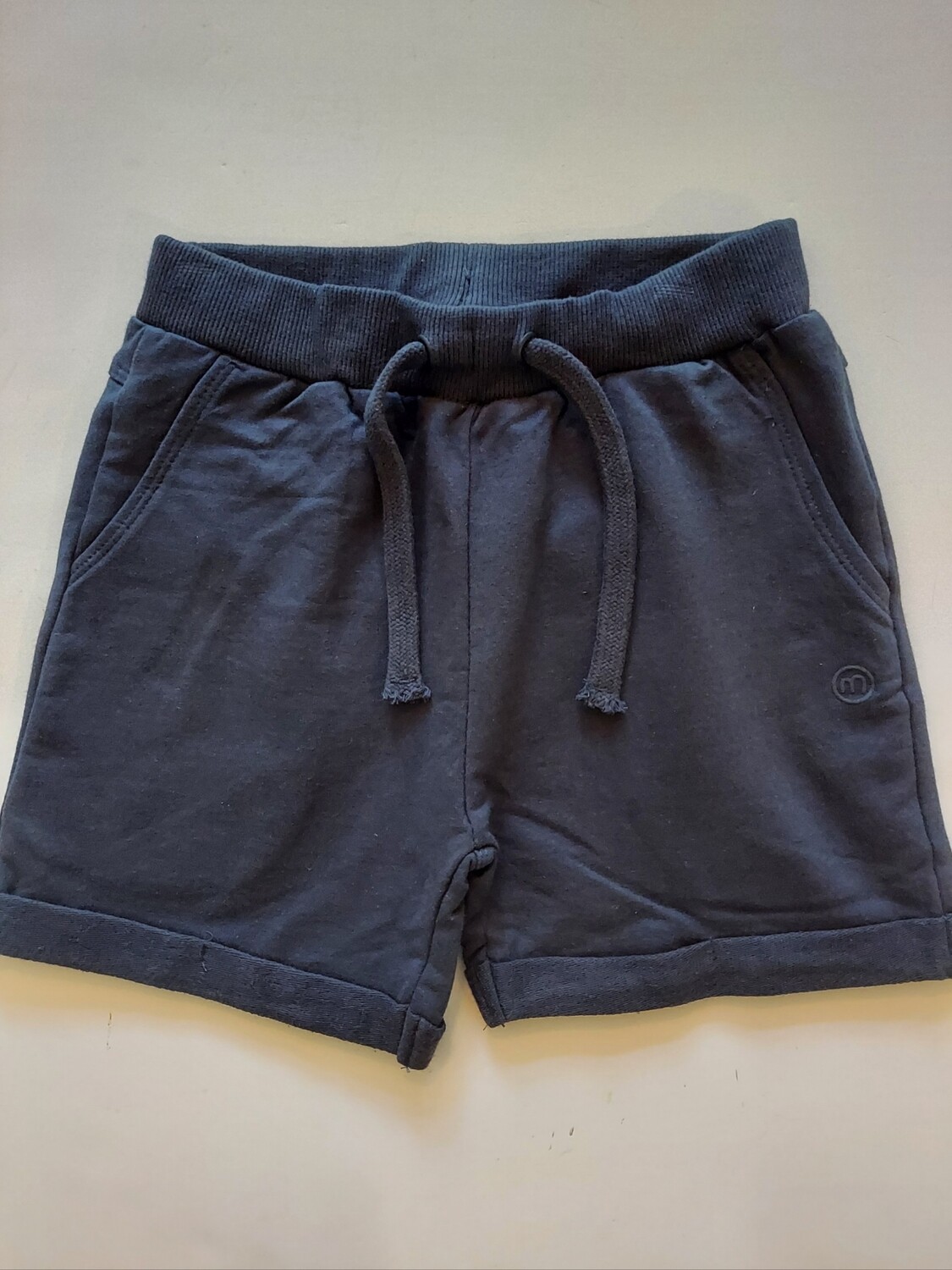 Minymo - organic cotton jersey shorts-navy