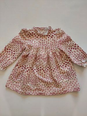 New Fall Mayoral french terry dress with flowers/leaves