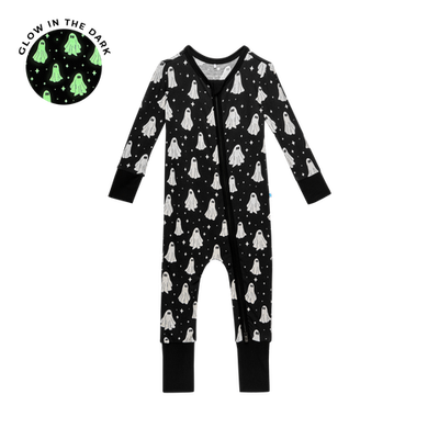 Posh Peanut Bamboo convertible one piece- Ghostly glow in the dark