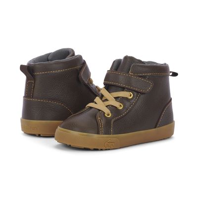 See Kai Run Hudson Chocolate brown leather boots