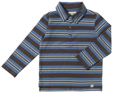 Me &amp; Henry 100% cotton striped polo shirt
