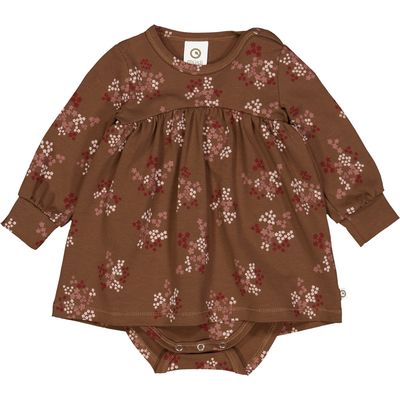 Danish Musli organic cotton Flora bodysuit with floral print