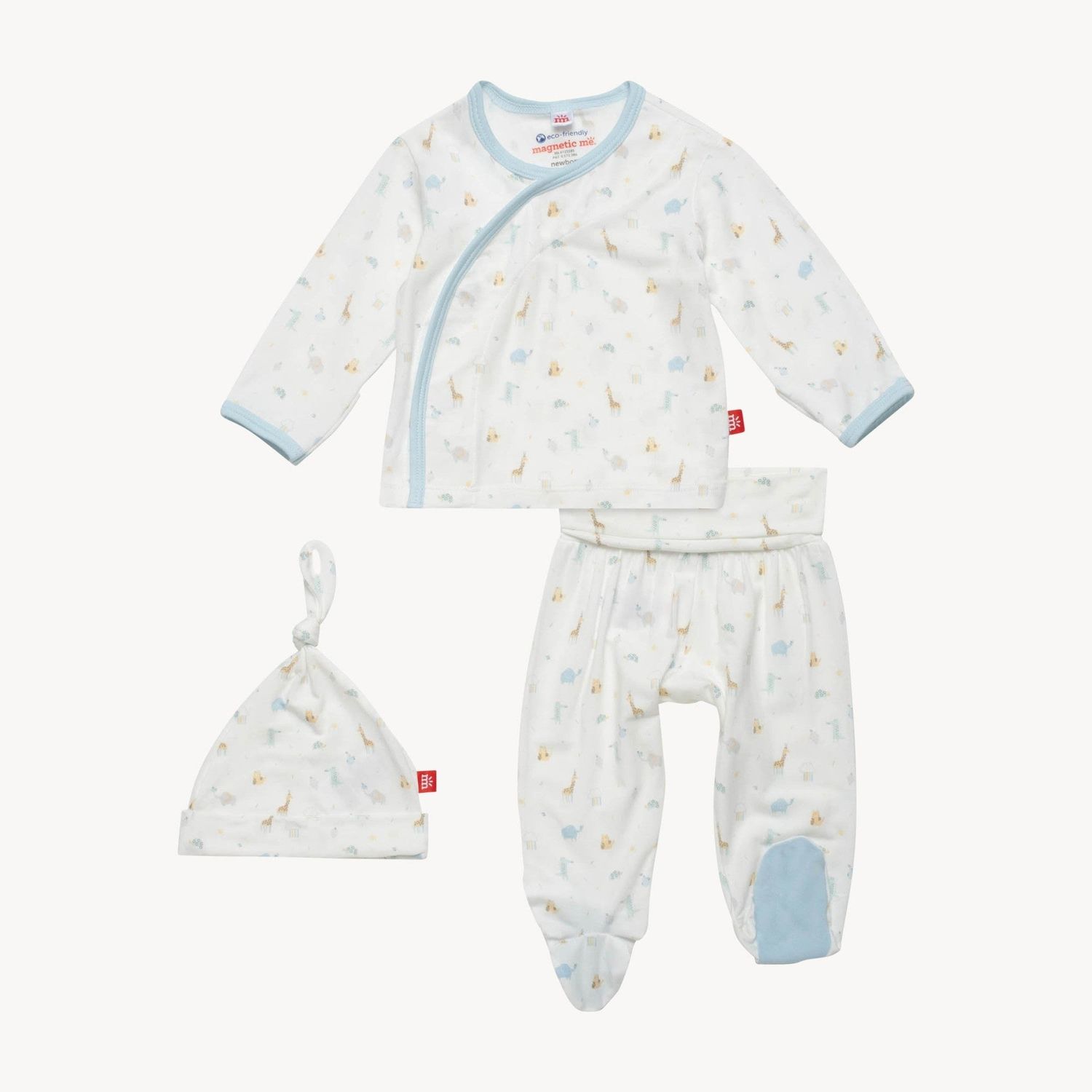 Magnetic Me Blue little Bitty Pretty One kimono set -modal