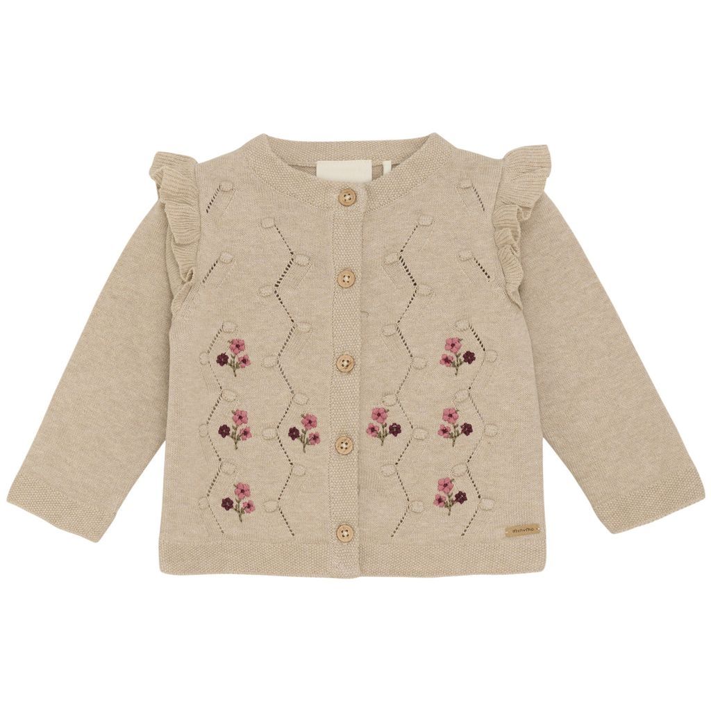 Danish brand Minymo organic cotton  embroidered sweater