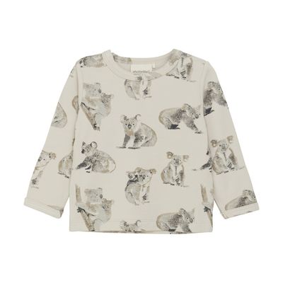 Danish brand Minymo organic cotton koala bear shirt