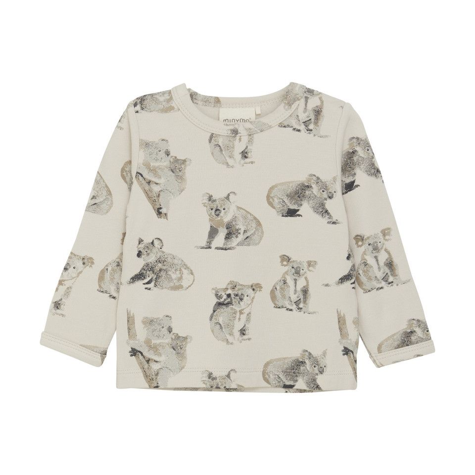 Danish brand Minymo organic cotton koala bear shirt