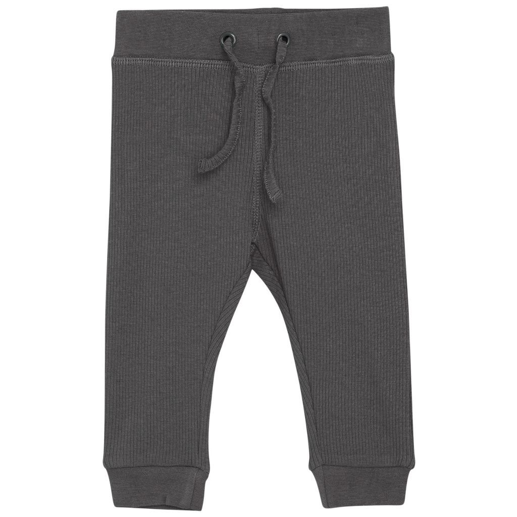 Danish brand Minymo  grey modal/cotton ribbed  leggings