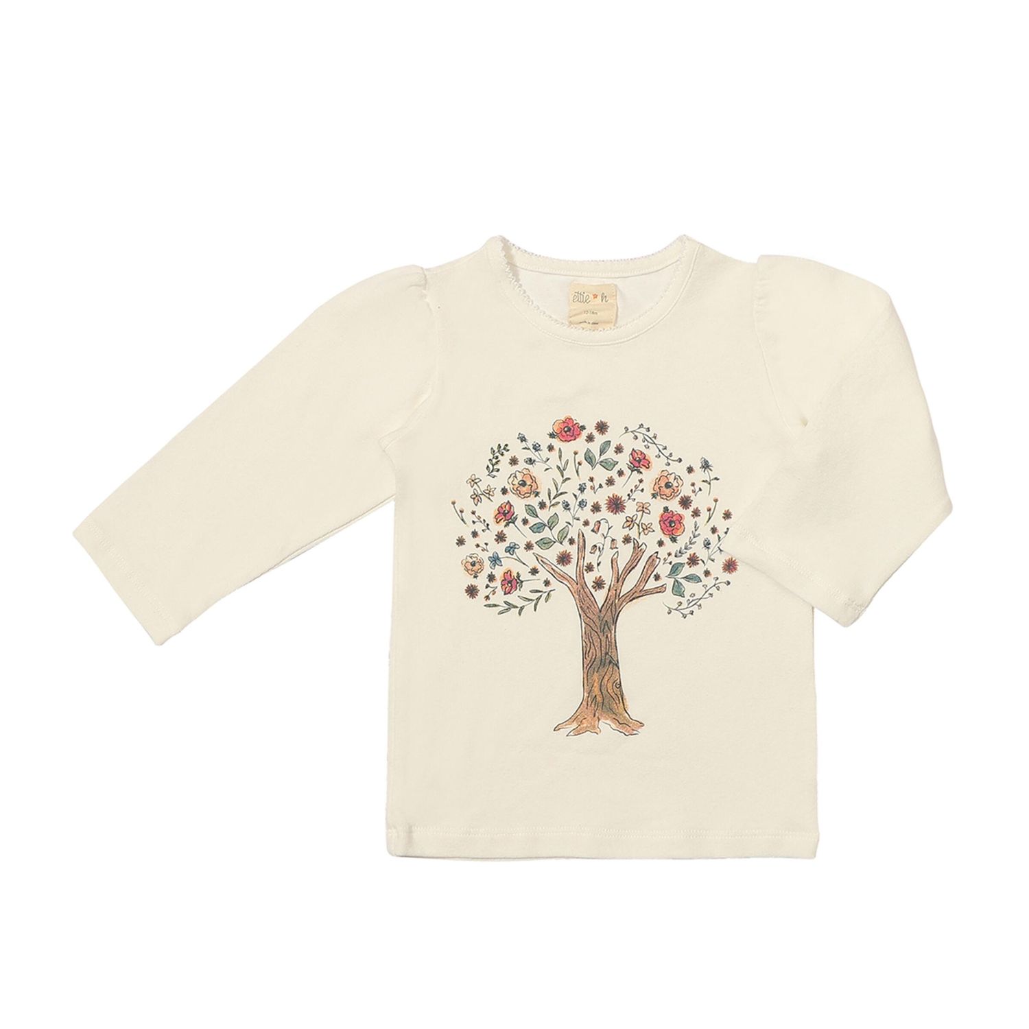 Ettie &amp; H Sadie floral tree L/S Top