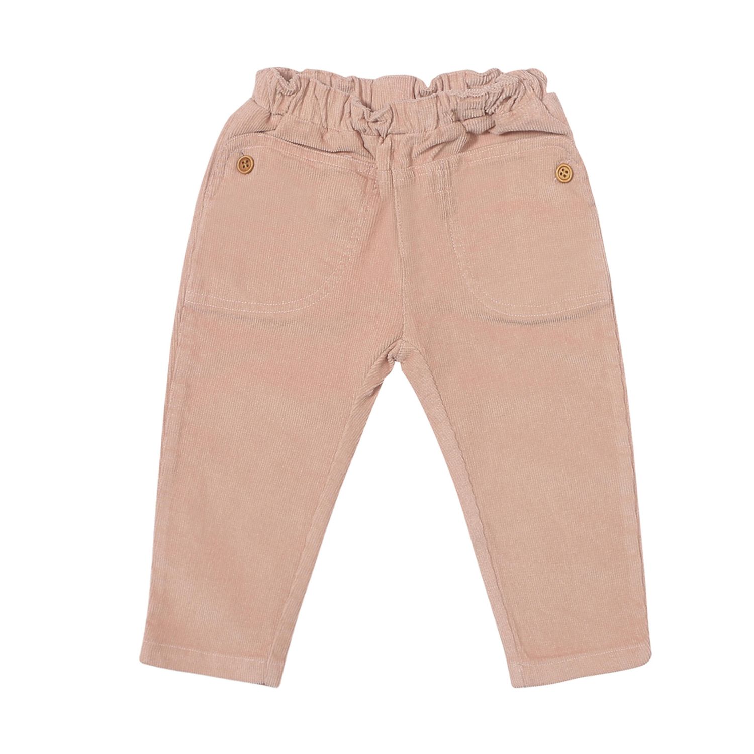Ettie &amp; H Fred chunky corduroy pants with button front pockets and flap back pocket