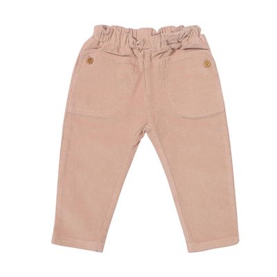 Ettie &amp; H Fred chunky corduroy pants with button front pockets and flap back pocket