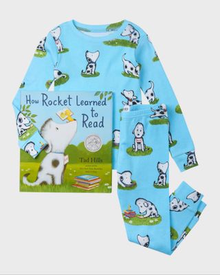 Books to Bed How Rocket Learned to Read Pajama set-with book