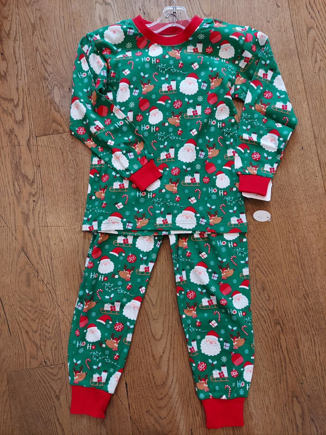 Sara&#39;s Prints cotton blend Christmas Pajamas 2 pc set