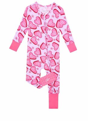 Posh Peanut Bamboo Besties convertible  zippered one piece-2 way zipper