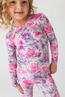Posh Peanut Bamboo long sleeve pajama set- Ellery