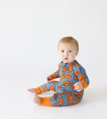 Posh Peanut Bamboo Slam dunk convertible  zippered one piece-2 way zipper