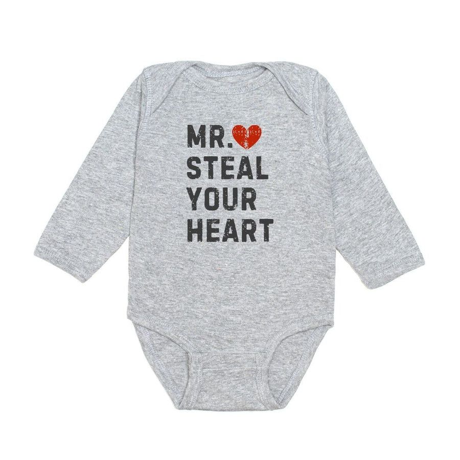 Sweet Wink  &quot;Mr. Steal your heart&quot; L/S bodysuit-100% cotton