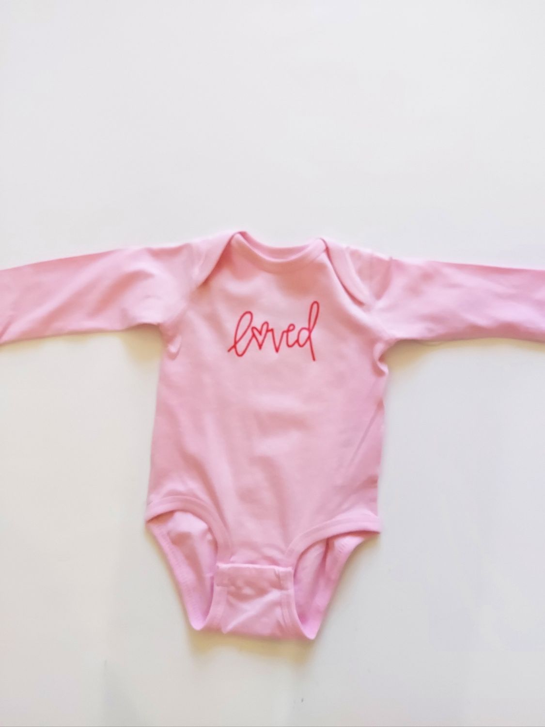 Sweet Wink l/s &quot;loved&quot; body suit