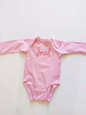 Sweet Wink l/s &quot;loved&quot; body suit