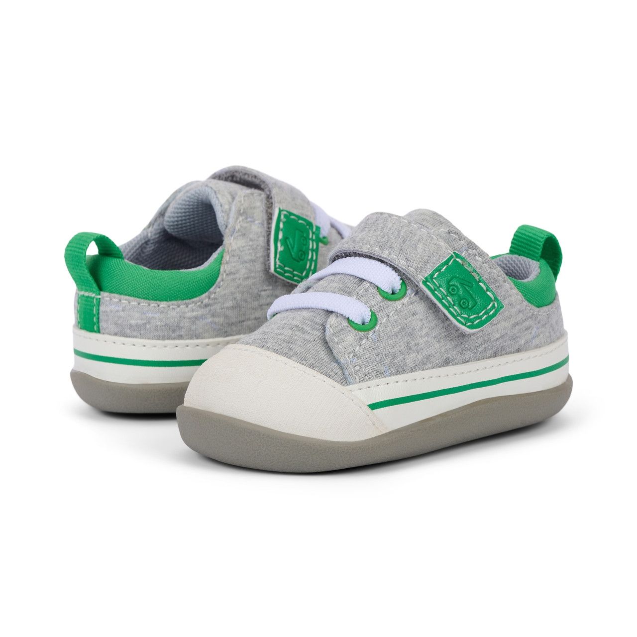 See Kai Run (First Walker) - Stevie Mini Blue Denim/Floral