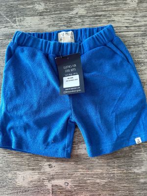 Me &amp; Henry Terry cloth  royal blue Mawgan Terry shorts
