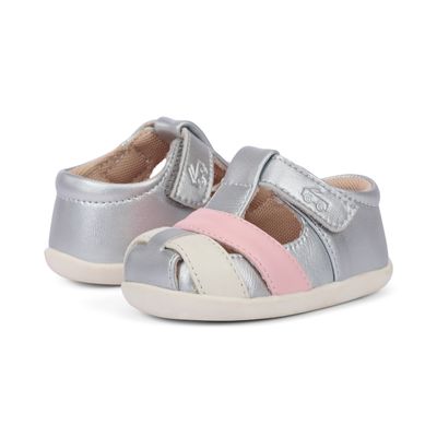 See Kai Run (First Walker) - Brook III Inf silver-leather