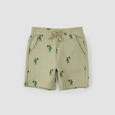 Miles the Label boys organic cotton jersey pickle ball shorts