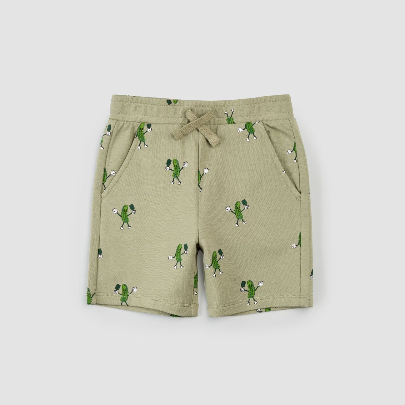 Miles the Label boys organic cotton jersey pickle ball shorts