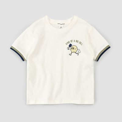Miles the Label boys organic cotton jersey pickle ball shirt