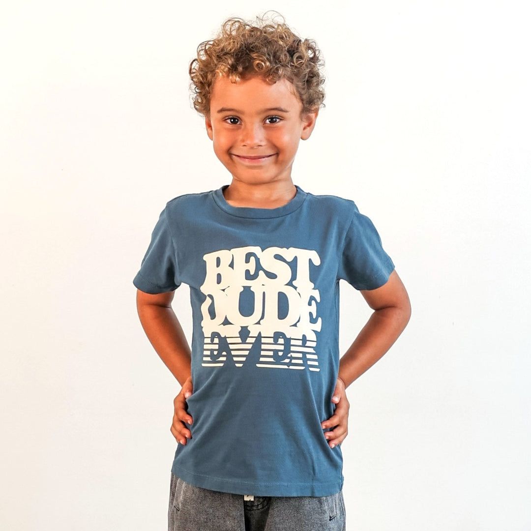 Tiny Whales &quot;Best Dude&quot; rad  T Shirt