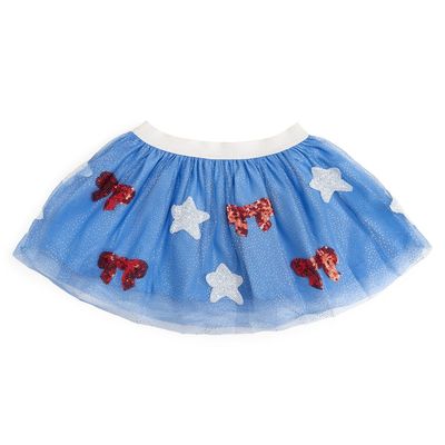 Sweet Wink 4th of July  lined tutu skirt